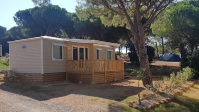 Mobile-home Prestige 40m² - 3 bedrooms + air-conditioning +TV + sheltered terrace — 2