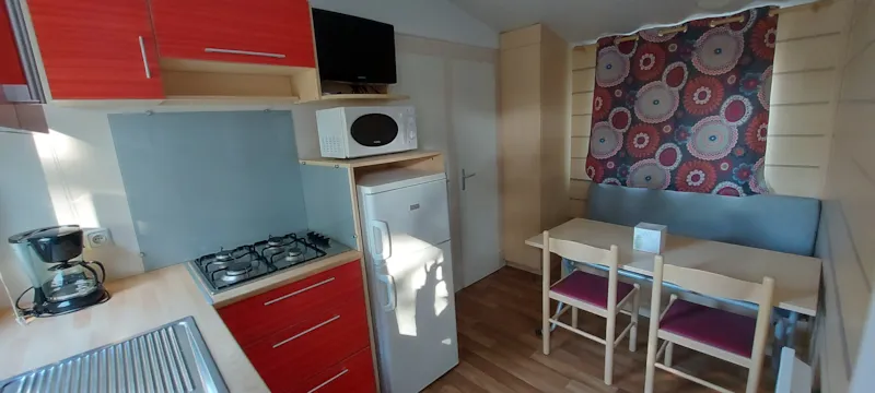 Mobil Home La Garigue 23M² - 2 Chambres  + Climatisation +Tv + Terrasse Couverte