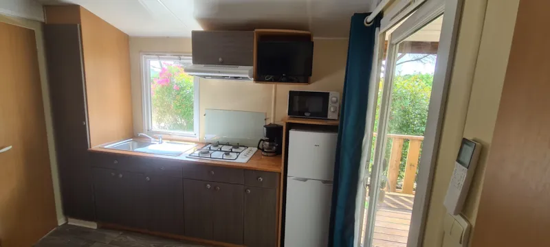 Mobil Home Cigale + Clim + Tv 32M² - 2 Chambres