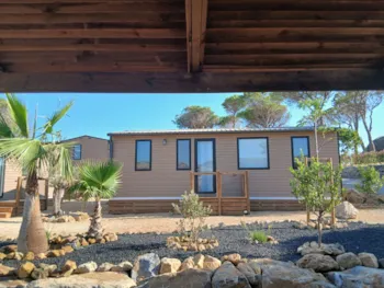 Accommodation - Sérénité 3-Bedroom Tv + Laundry Room + Air Conditioning + Relaxation Area - Camping Figurotta ***