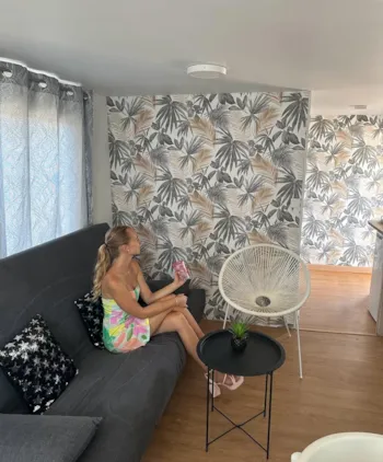 Mietunterkunft - Mobilheim Vintage Beach - Camping Vall d'Or
