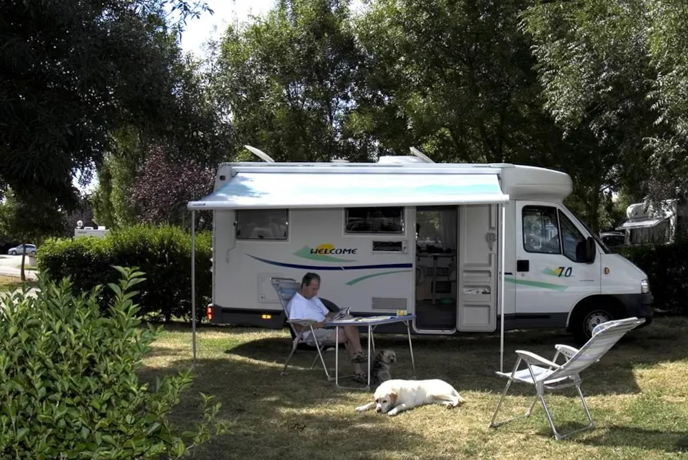 Standplaats (caravan of camper)