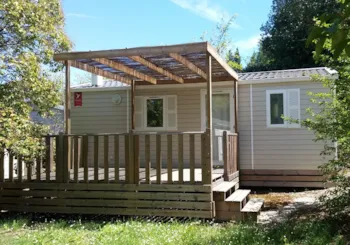 Accommodation - Mobile-Home - 2 Bedrooms With Air-Conditioning - Camping Beau Rivage