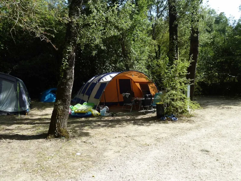 Blanc - Côté Plage "Tente" + Voiture + Électricité 6A