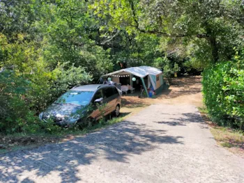 Pitch - Grey - "Tent" + Car + Electricity 6A - Camping Beau Rivage