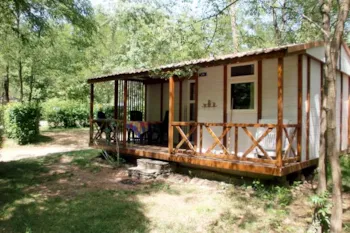 Mietunterkunft - Chalet Komfort - Camping des Drouilhèdes