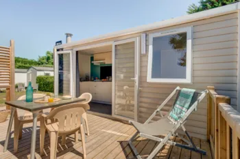 Mietunterkunft - Mobilheim Komfort - 1 Schlafzimmer - ROMANEE Les Dunes