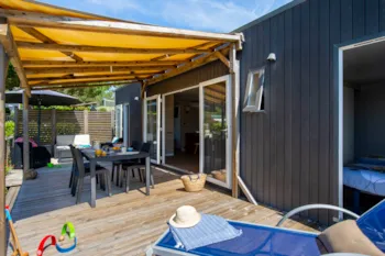 Mietunterkunft - Mobilheim Premium - 2 Schlafzimmer - 2 Badezimmer - Elternsuite - ROMANEE Les Dunes