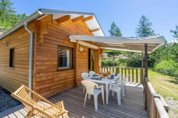Mietunterkunft - Hütte Confort 35M² 3 Zimmer + Tv - Flower Camping Le Clot du Jay