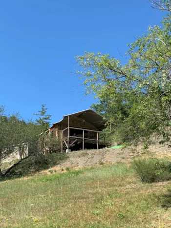 Mietunterkunft - Hütte Lodge Auf Pfählen 34M² 2 Zimmer - Flower Camping Le Clot du Jay