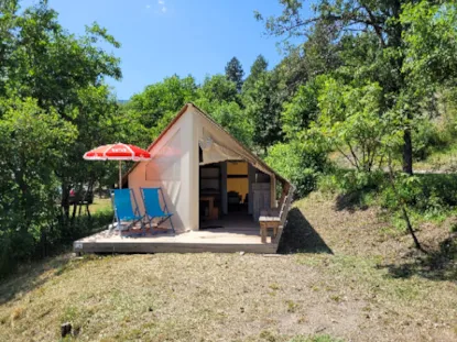 Tente Junior Standard 21M² (Sans Sanitaire) 2 Chambres + Terrasse