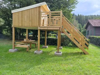 Mietunterkunft - Camp'étoiles - Le Lac des Sapins