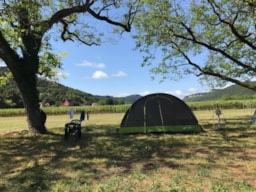 Location - Tente Prêt À Camper - Camping Paradis Le Céou