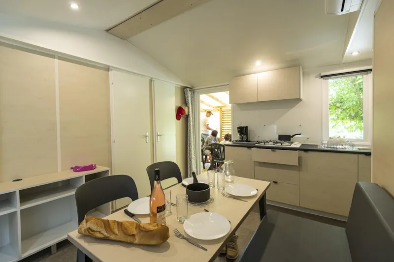 Mobil-Home 2 Chambres Super Mercure Confort 30M², Emplacement Lit Bébé