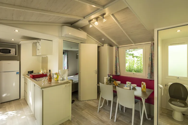 Mobil Home 2 Chambres Riviera Confort - Climatisation