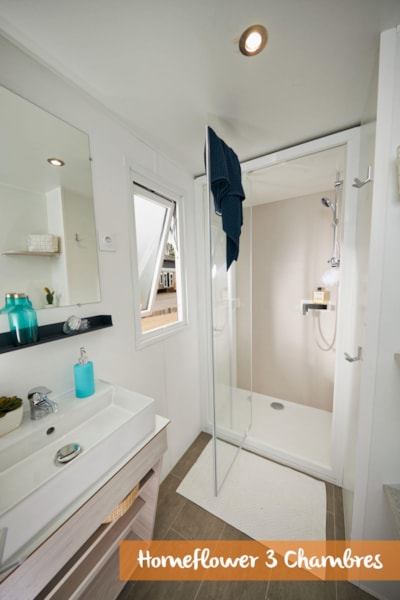 Mobile-home 4 bedrooms Tribu Premium 66m² - air-conditioning / Dishwasher — 2
