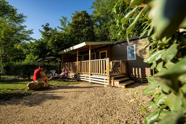 Mobilheim 2 Schlafzimmer Family Plus Confort 30m² - Klimaanlage