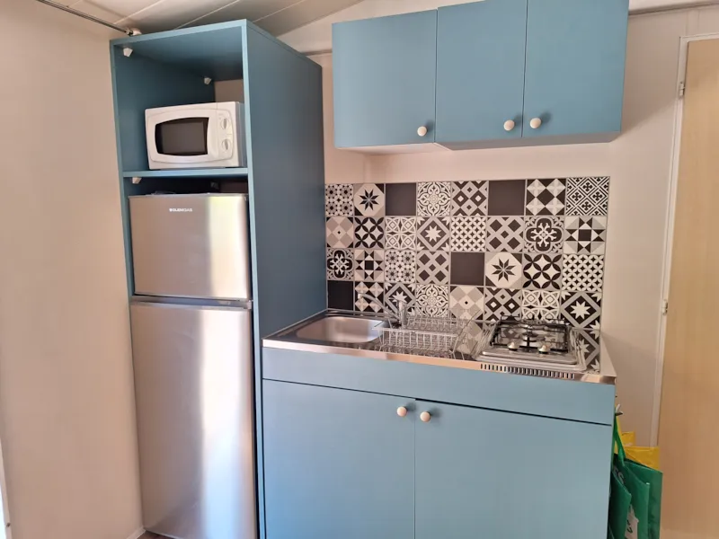 Mobil Home 2 Chambres Domino - Climatisation Confort 24M²