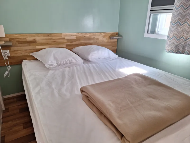 Mobil Home 2 Chambres Domino - Climatisation Confort 24M²