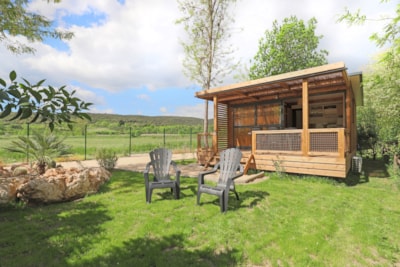 Chalet Moréa 25m² Premium - 2 bedrooms + covered terrace + airco - Pedestrian area — 1