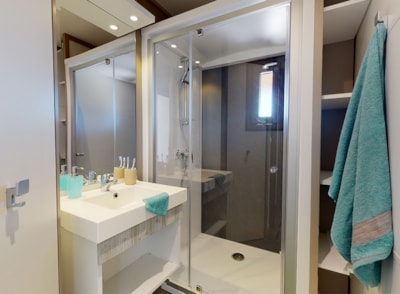 Chalet Luberon - 35m² - 2 bedrooms + Jacuzzi (4 adults & 1 child up to 12 years old) — 7