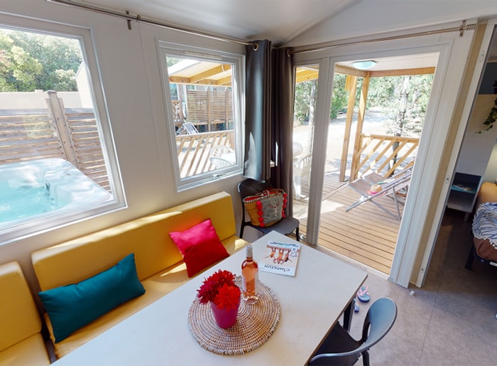 Mobile Home Vaucluse - 28M² - 3 Chambres + Jacuzzi