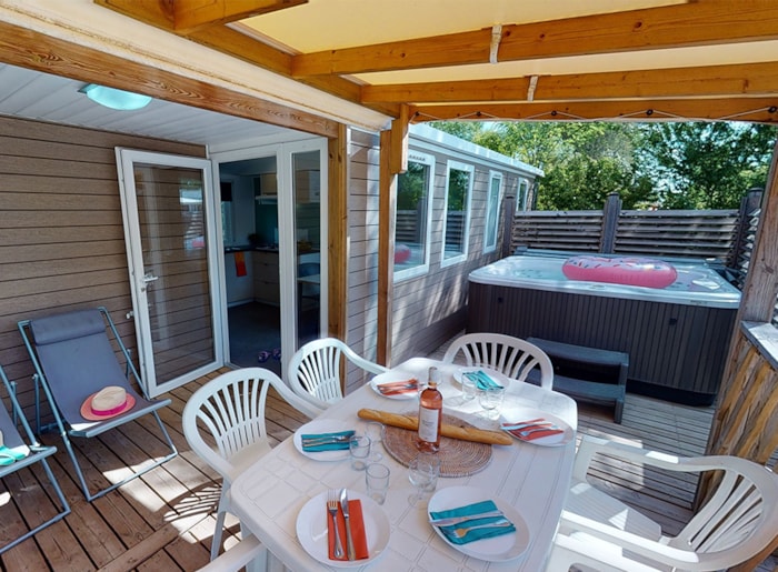 Mobile Home Vaucluse - 28M² - 3 Chambres + Jacuzzi