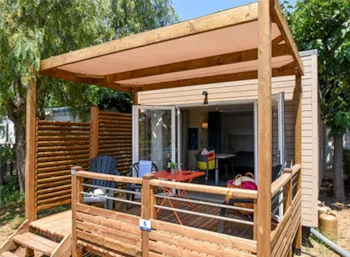 Huuraccommodatie(s) - Starcaravan Key West - 20M² - 1 Slaapkamer - Campasun Camping Les Hautes Prairies