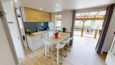 Mobile home Cigale - 35m² - 3 bedrooms (5 adults & 1 child max 12 yrs) — 1