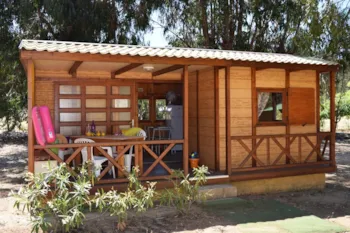 Location - Chalet Bleuet 2 Chambres - Camping Paradella