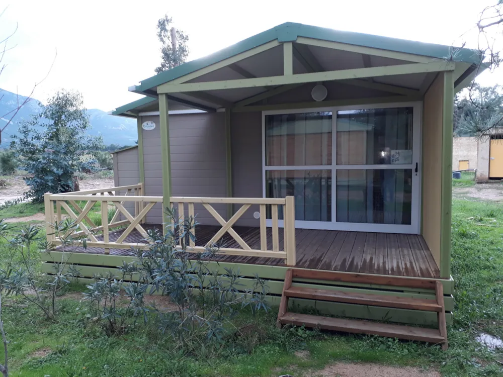 Location - Chalet Violette 2 Chambres - Camping Paradella