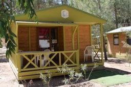 Accommodation - Chalet Cédratier 2 Bedrooms - Camping Paradella