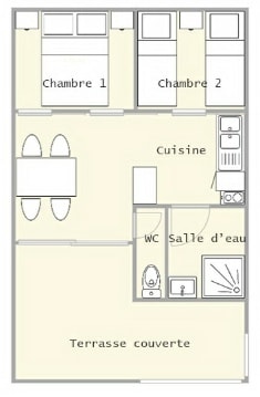 Chalet Amandier 2 bedrooms