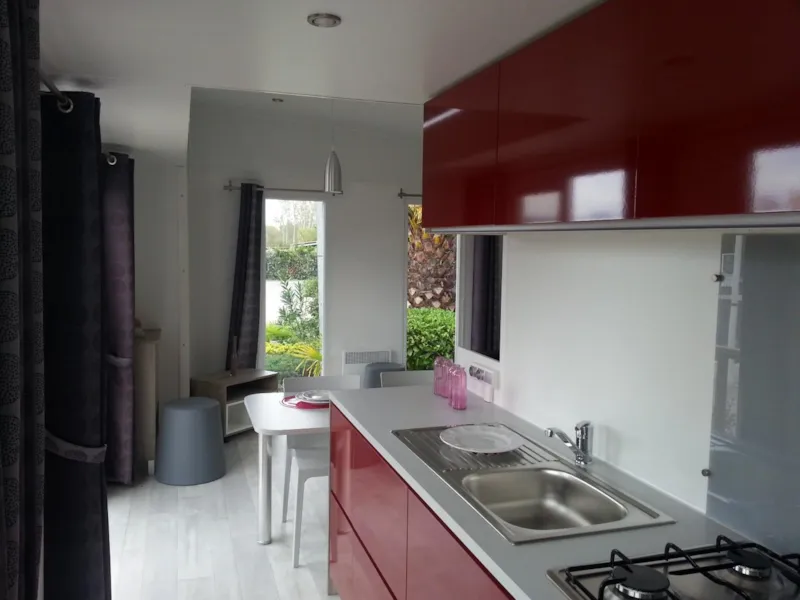 Mobilhome Vip Cap Deseo 34 M² Vue Mer Et Jacuzzi