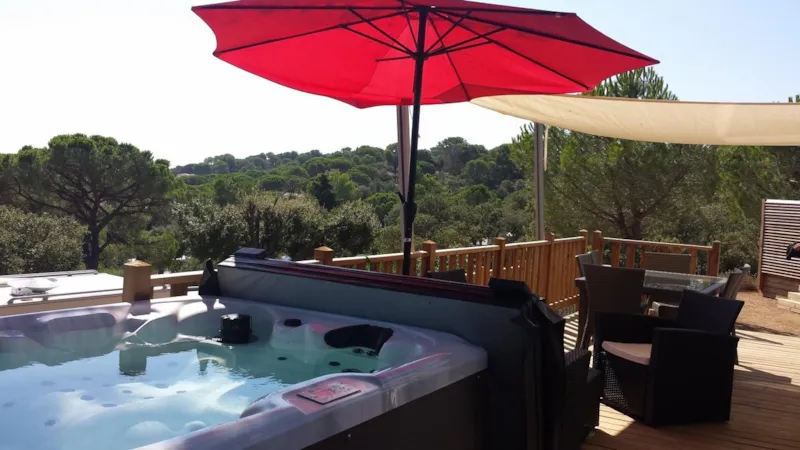 Mobilhome Vip Cap Deseo 34 M² Vue Mer Et Jacuzzi