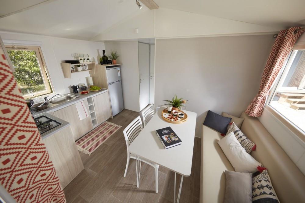 Location - Mobilhome Vip Confort Evo 29M² Avec Jacuzzi - Camping Les Lauriers Roses