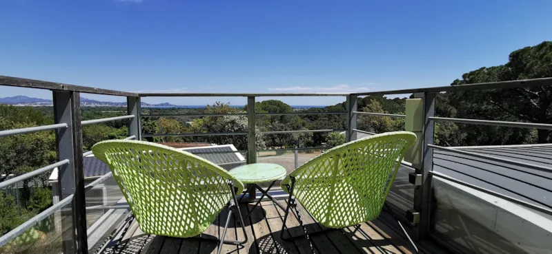 Mobilhome Vip Cap Deseo 34 M² Vue Mer Et Jacuzzi