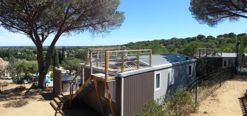 Mobilhome Vip Cap Deseo 34 M² Vue Mer Et Jacuzzi