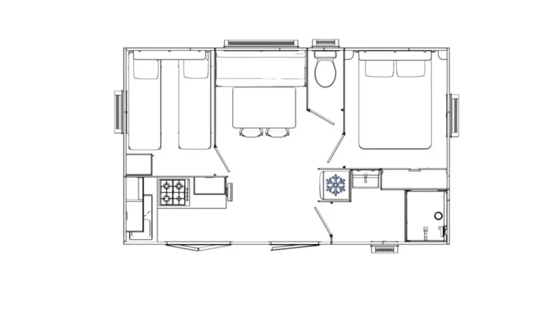 Mobilhome Confort  Evo 24M²