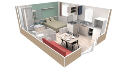 EVO 20m² Confort / air-conditioned Sea view — 2