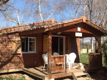 Mietunterkunft - Hütte Ballario 35M² - 2 Zimmer - Camping Le Pont d'Allagnon
