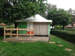 Accommodation - Tent Trigano 16M² - 2 Bedrooms - Camping Le Pont d'Allagnon