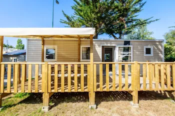 Mietunterkunft - Mobilheim Confort Premium Prm 2 Schlafzimmern - Camping Eden Villages Manoir de Ker An Poul