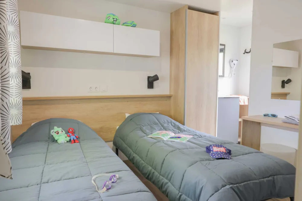 Huuraccommodatie(s) - Stacaravan Privilège 2 Kamers - Camping Eden Villages Manoir de Ker An Poul