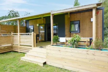 Mietunterkunft - Mobilheim Privilège 2 Schlafzimmern - Camping Eden Villages Manoir de Ker An Poul