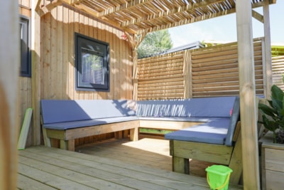 Mobile home Privilège 4 bedrooms Half-covered terrace — 2