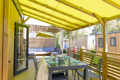 Mobile home Privilège 4 bedrooms Half-covered terrace — 3