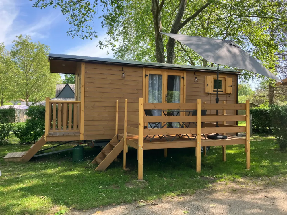 Huuraccommodatie(s) - Pipowagen - Camping Les Chambons