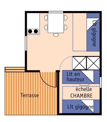 Chalet Olga Eco 17M² / 1 Chambre - Sans Sanitaires