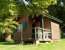 Mietunterkunft - Hütte Olga Eco 17M² / 1 Schlafzimmer - Ohne Sanitärausstattung - Camping Seasonova Les Vosges du Nord